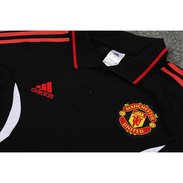Camiseta Polo del Manchester United 2022-23 Negro - Haga un click en la imagen para cerrar